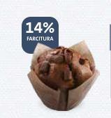 MUFFIN FARCITO CACAO E NOCCIOLA GR. 90 PZ.20