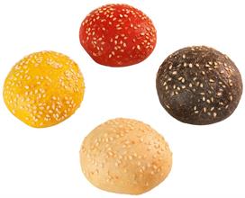 PARTYBURGERMIX 4 VARIETA' 30GR - CT 100PZ - GIA' PRONTO