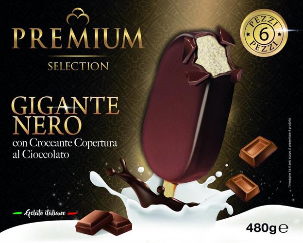 GIGANTE NERO 6PZ(4) - 480GR LINEA PREMIUM