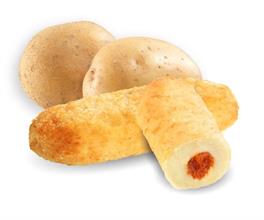 CROCCHETTE DI PATATE NDUJA(GR.57-60) PZ.100 -1,5KG