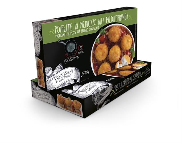 POLPETTE DI MERLUZZO ALLA MEDIT GR.500 (9 CF)