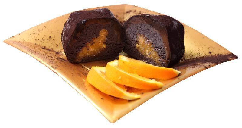 TARTUFO NERONE CACAO E ARANCIA 130GR - CT 20 PZ