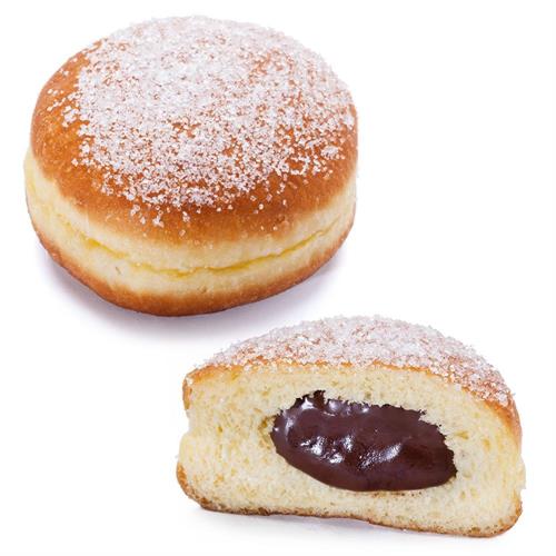 KRAPFEN CIOCCOLATO ZUCCHERATO 80GR-CT 48PZ-DV