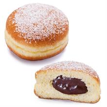 KRAPFEN CIOCCOLATO ZUCCHERATO 80GR-CT 48PZ-DV