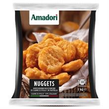 NUGGETS DI POLLO PASTELLATI 1KG X 3 CF- AMADORI