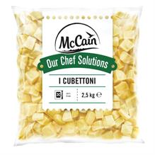 PATATE CUBETTONI NATURE MCCAIN KG.2,5 X 5 - CP