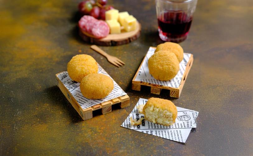 FRITTATINA CACIO E PEPE GR.50 DA FRIGGERE KG.2,5X2