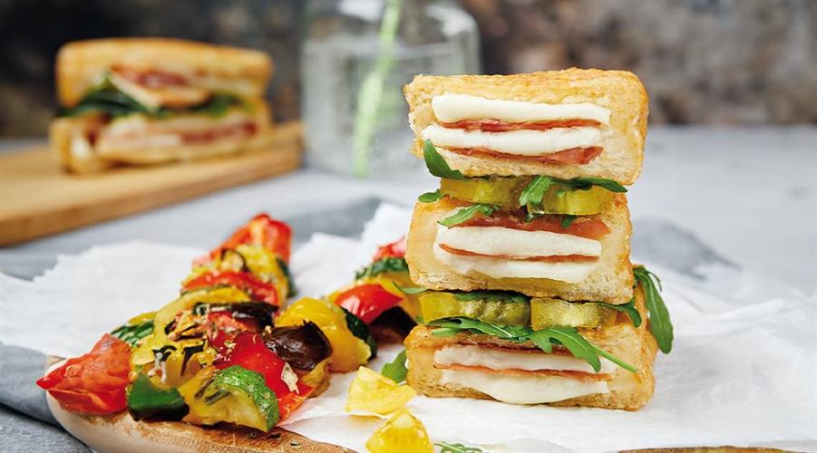 TRAMEZZ.SPECK E PROVOLA IN TEMPURA GR.110 - KG.1X4(CF.)