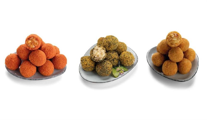ARANCINI MIX (CACIO PEPE-AMATR-CARBONARA)GR1000X3-PZ150