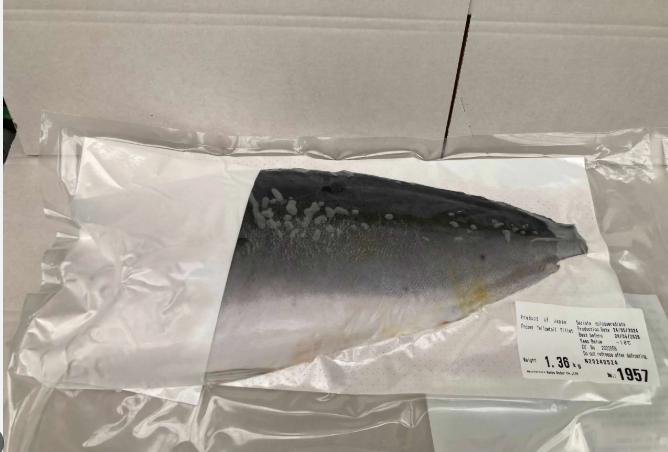 FILETTO DI RICCIOLA JAPAN C/P-S/V IQF . AL KG.