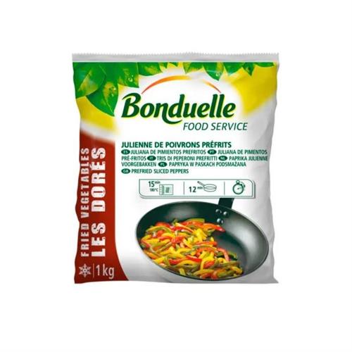 TRIS DI PEPERONI PREFRITTI BONDUELLE KG.1X6